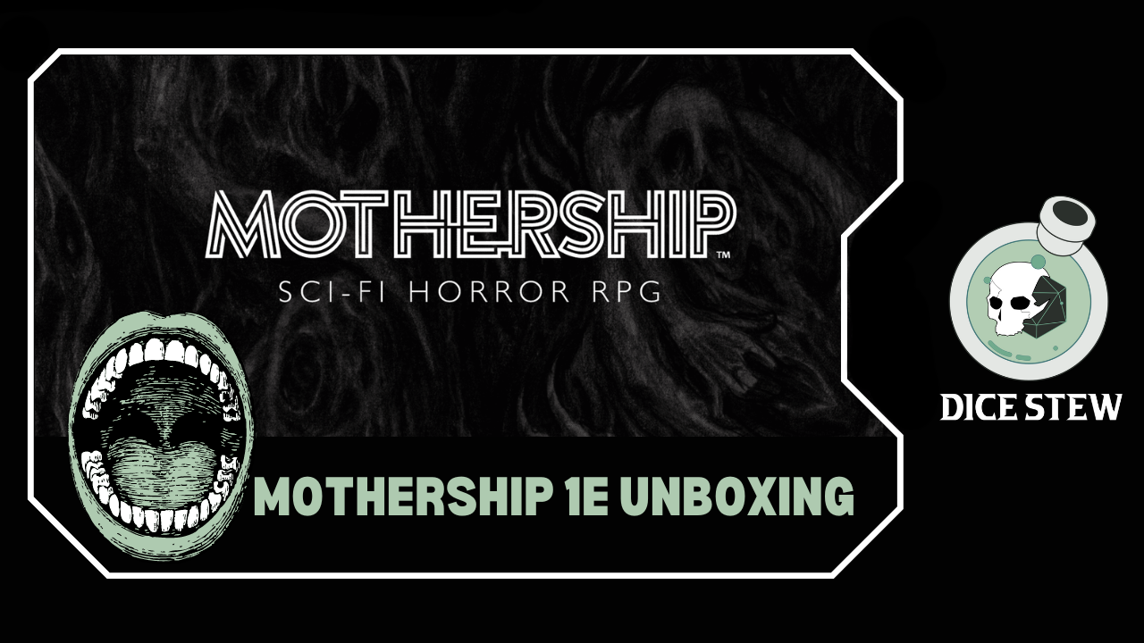 Unboxing My Mothership 1E Deluxe Box